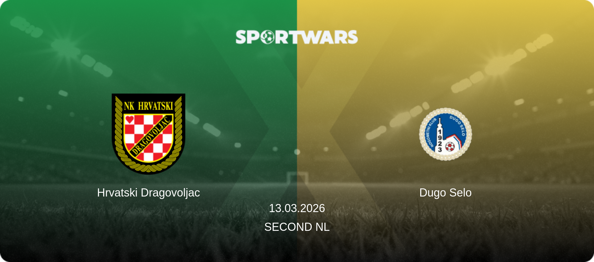 Hrvatski Dragovoljac — Dugo Selo, 13.03.2026 — Second NL (match preview)