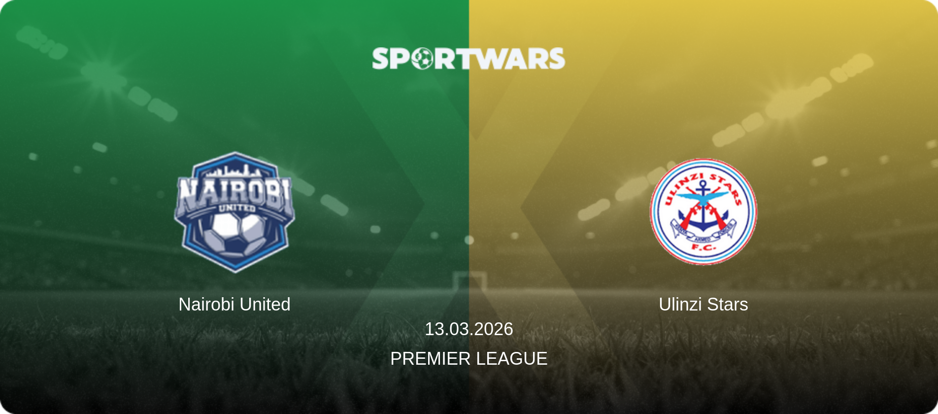 Nairobi United — Ulinzi Stars, 13.03.2026 — Premier League (match preview)