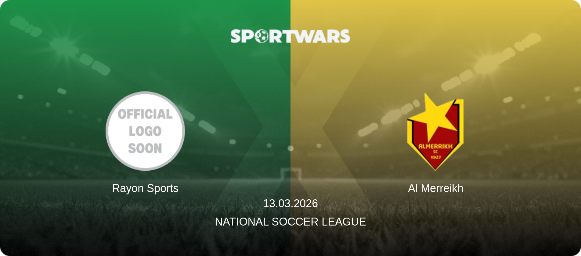 Rayon Sports — Al Merreikh, 13.03.2026 — National Soccer League (match preview)