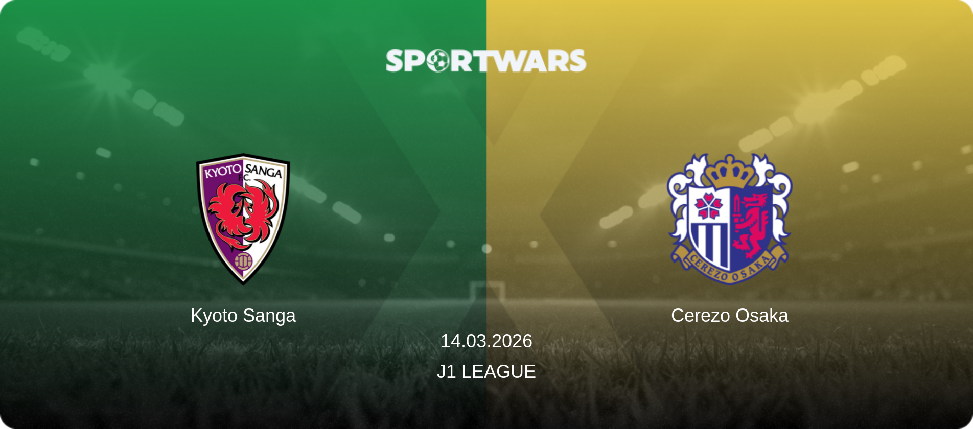 Kyoto Sanga — Cerezo Osaka, 14.03.2026 — J1 League (match preview)