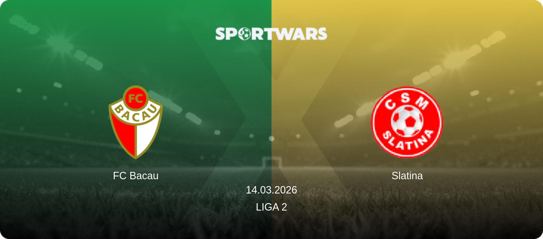 FC Bacau — Slatina, 14.03.2026 — Liga 2 (match preview)