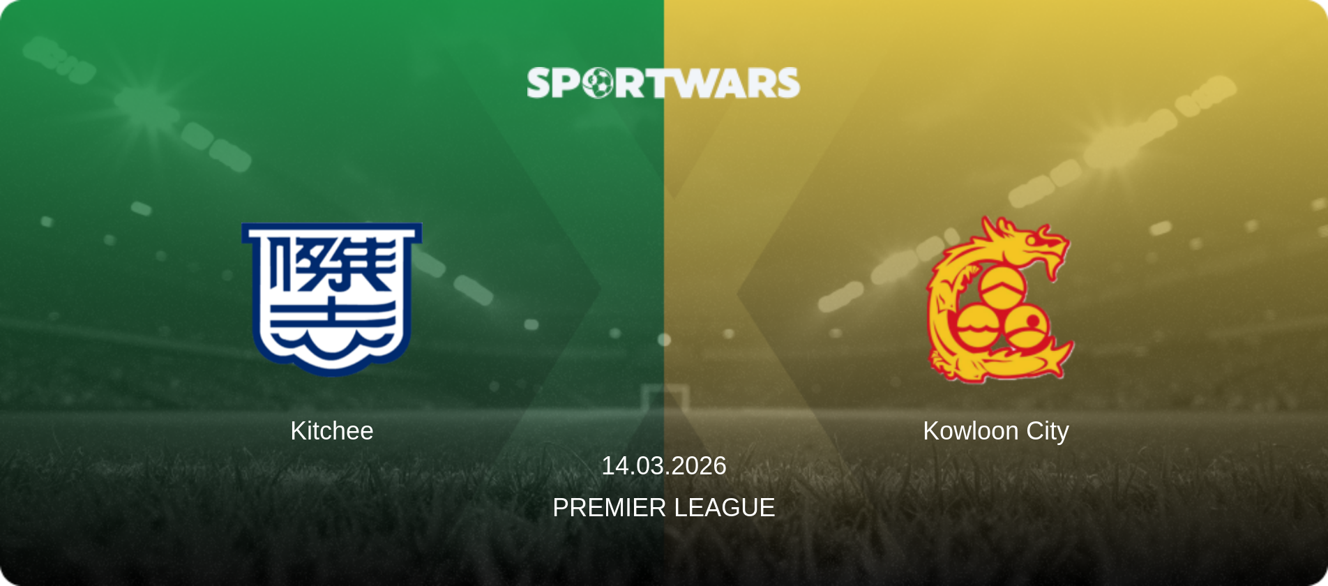 Kitchee — Kowloon City, 14.03.2026 — Premier League (match preview)