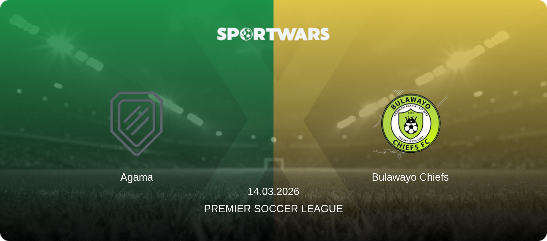 Agama — Bulawayo Chiefs, 14.03.2026 — Premier Soccer League (match preview)