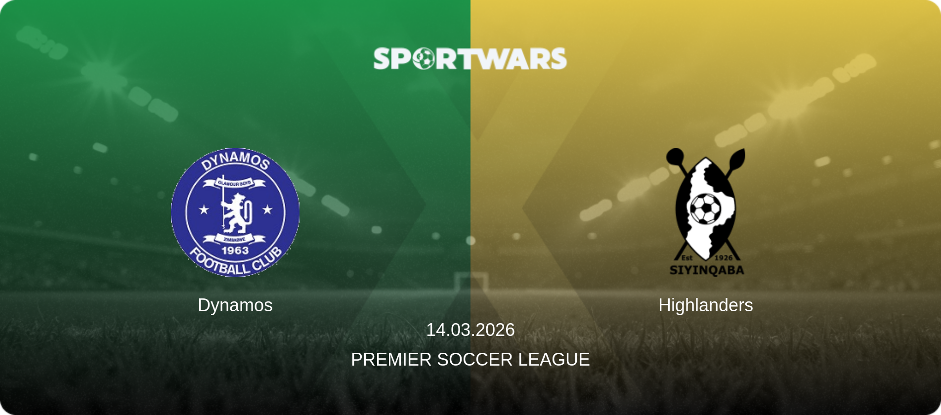 Dynamos — Highlanders, 14.03.2026 — Premier Soccer League (match preview)