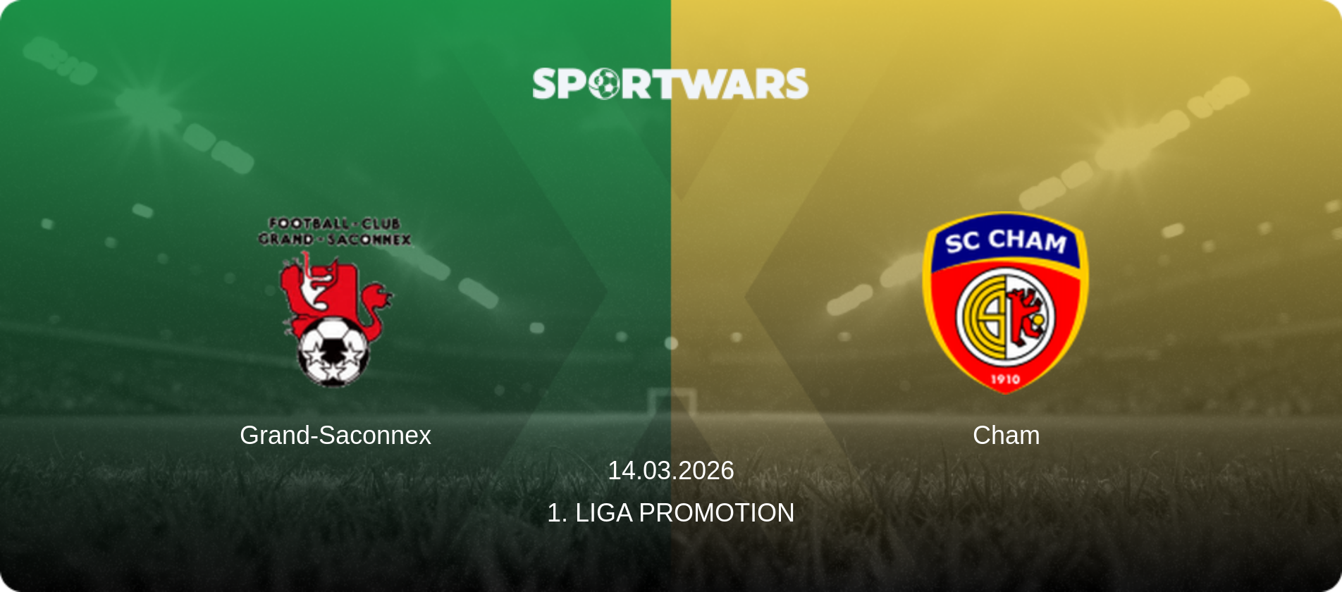 Grand-Saconnex — Cham, 14.03.2026 — 1. Liga Promotion (match preview)