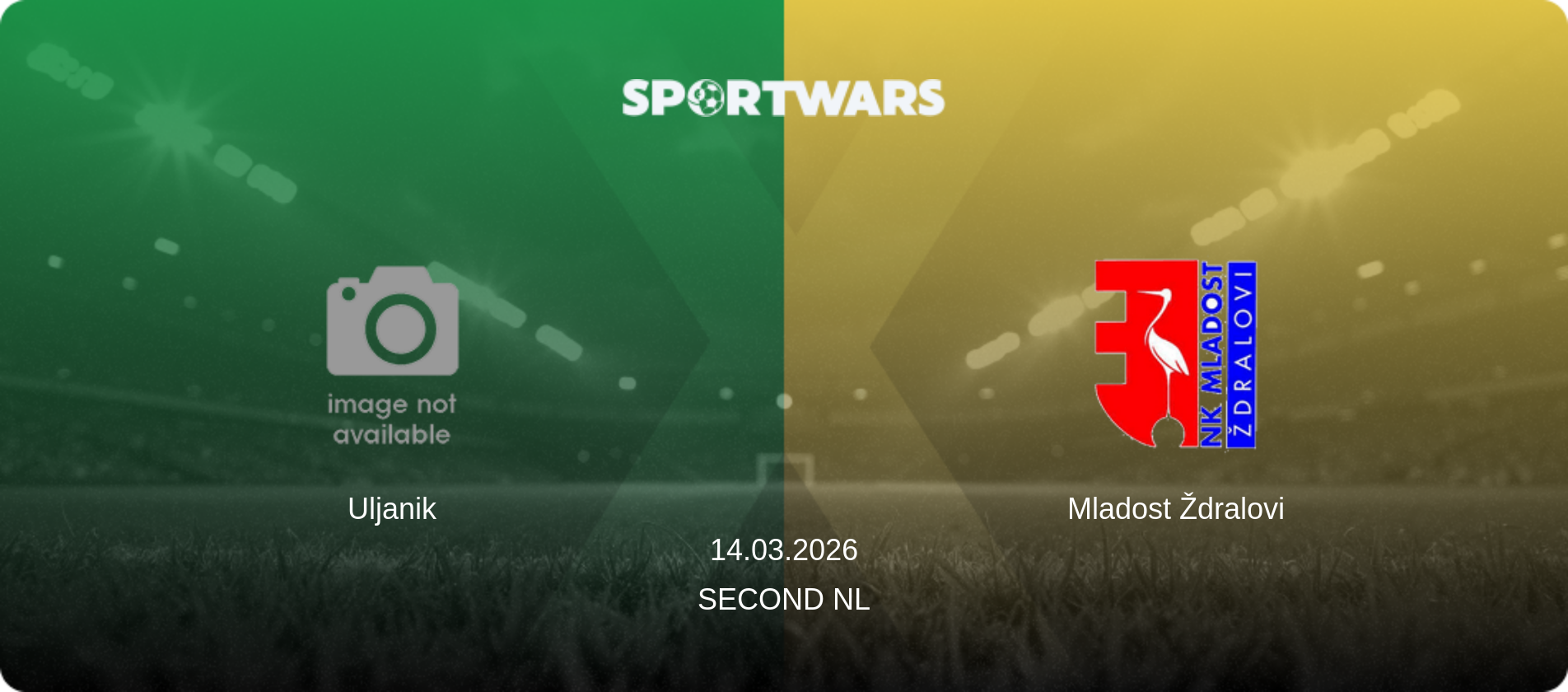 Uljanik — Mladost Ždralovi, 14.03.2026 — Second NL (match preview)