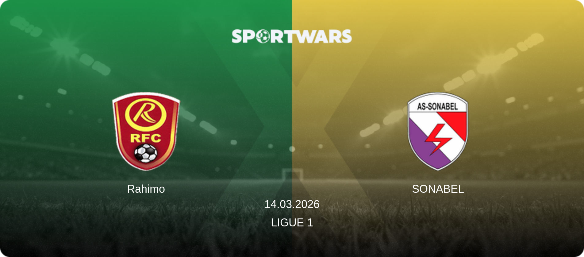 Rahimo — SONABEL, 14.03.2026 — Ligue 1 (match preview)