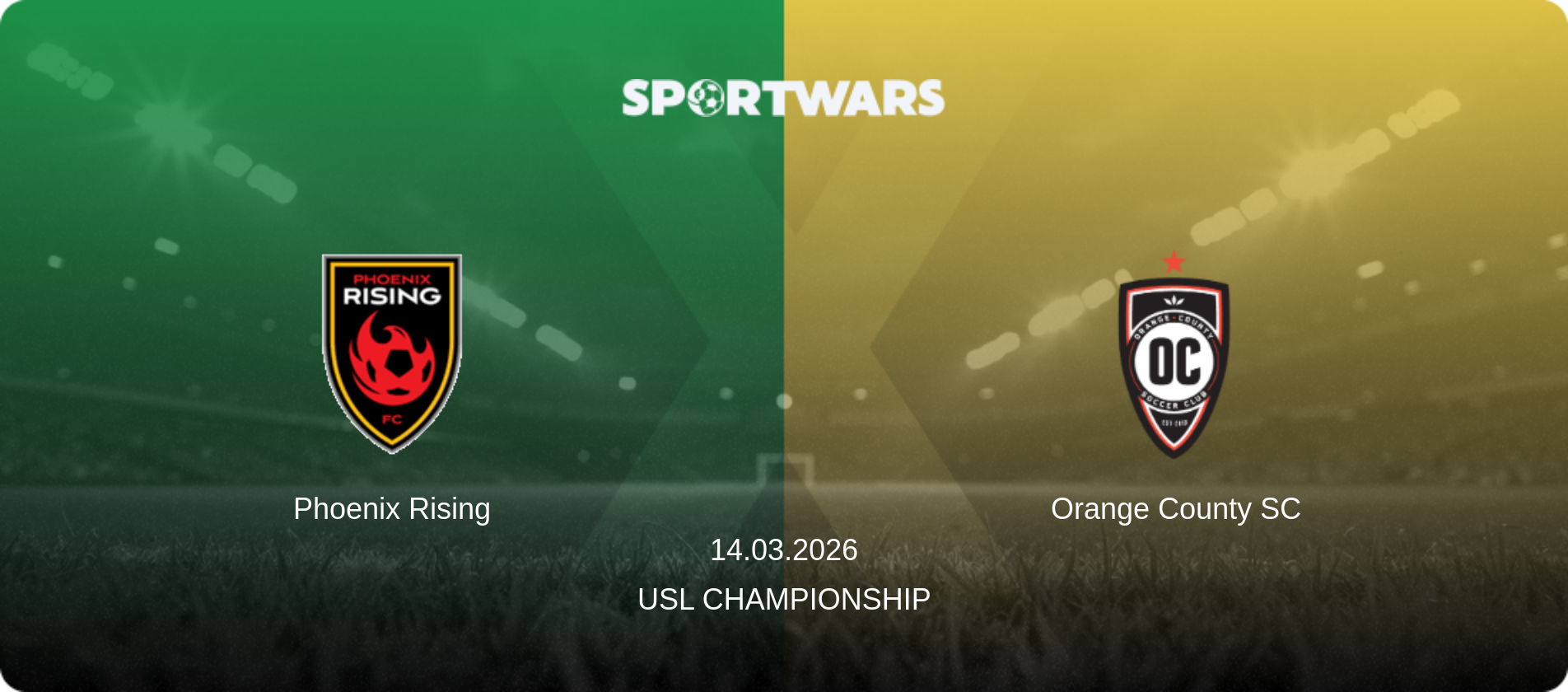 Phoenix Rising — Orange County SC, 14.03.2026 — USL Championship (match preview)
