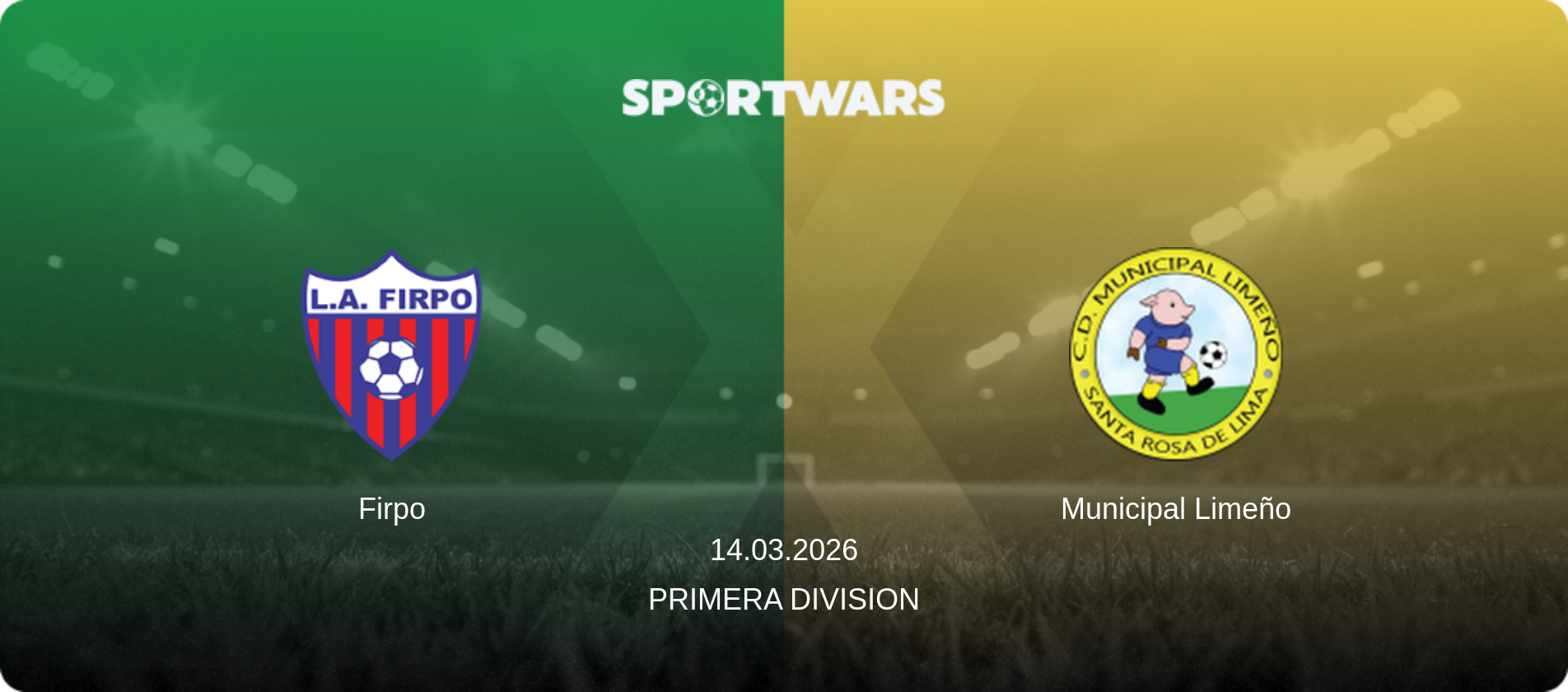 Firpo — Municipal Limeño, 14.03.2026 — Primera Division (match preview)