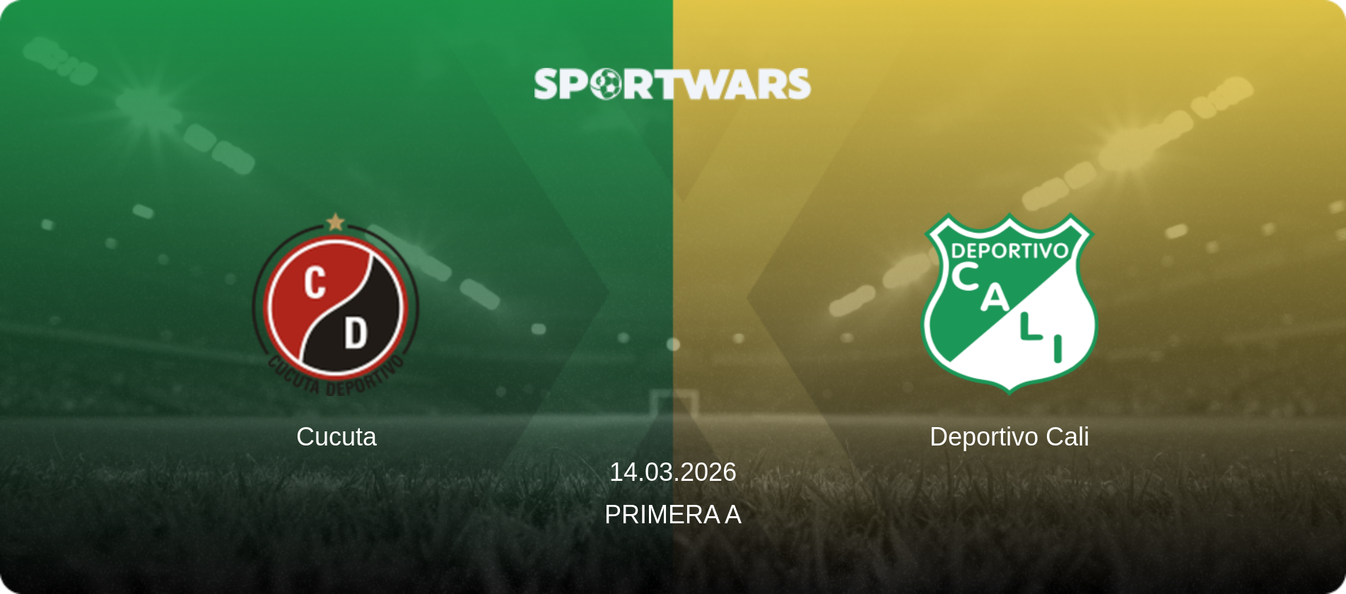Cucuta — Deportivo Cali, 14.03.2026 — Primera A (match preview)