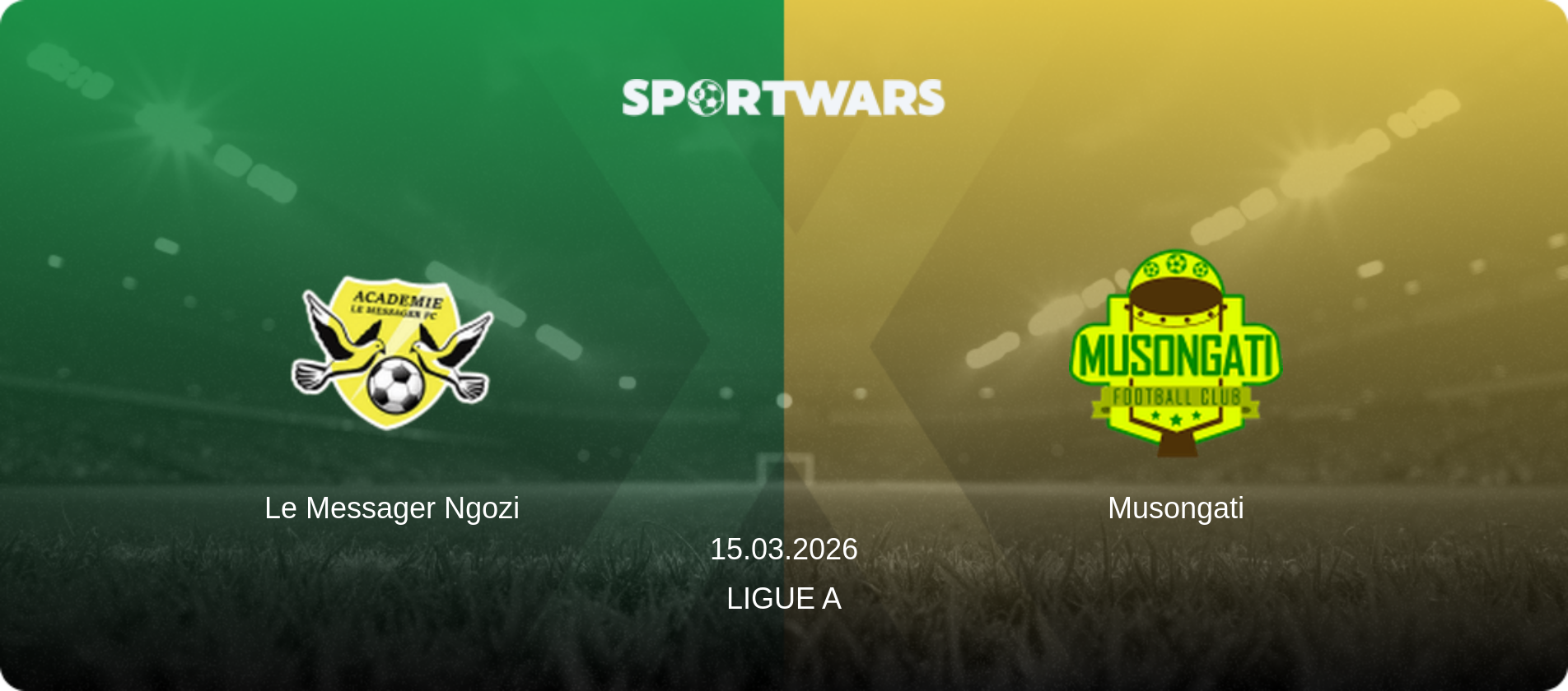 Le Messager Ngozi — Musongati, 15.03.2026 — Ligue A (match preview)