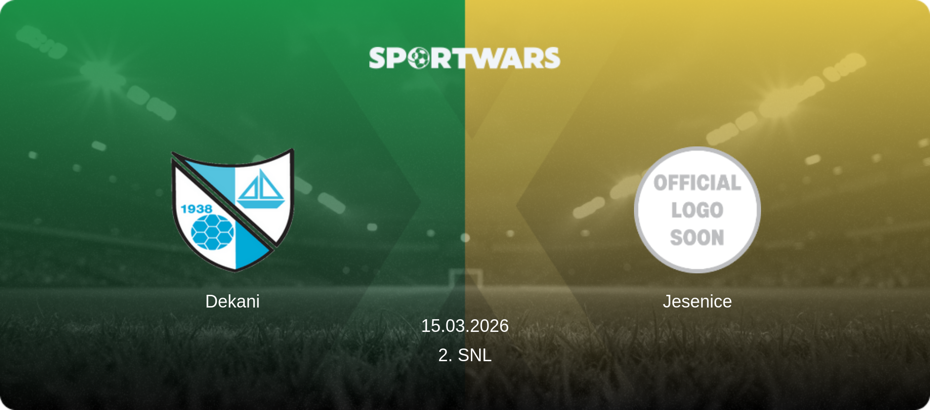 Dekani — Jesenice, 15.03.2026 — 2. SNL (match preview)