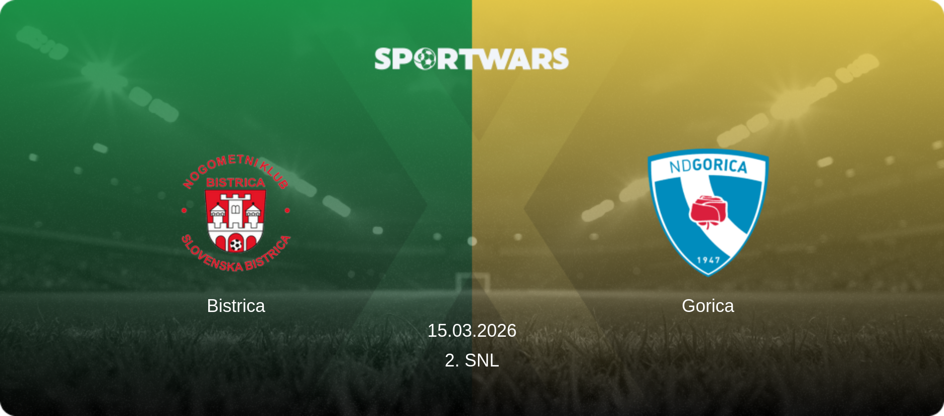 Bistrica — Gorica, 15.03.2026 — 2. SNL (match preview)