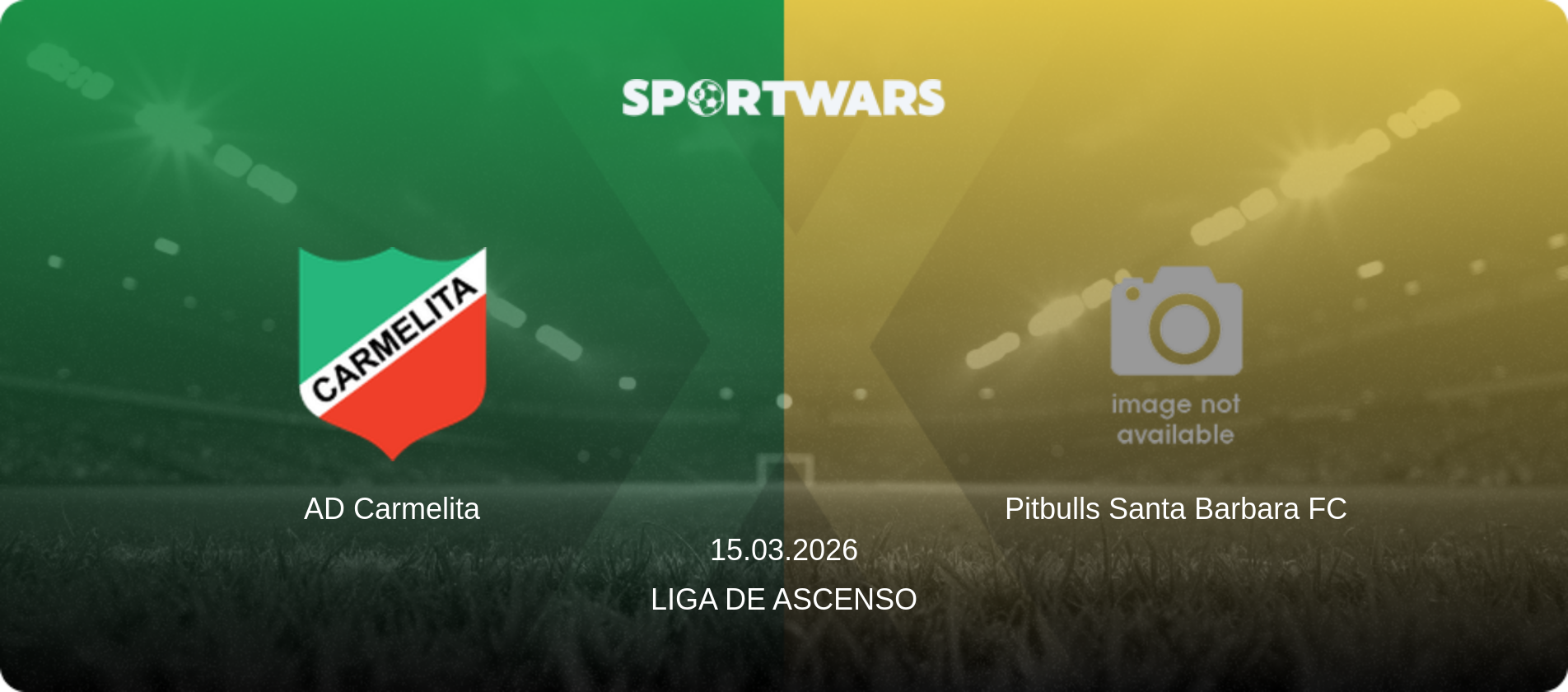 AD Carmelita — Pitbulls Santa Barbara FC, 15.03.2026 — Liga de Ascenso (match preview)