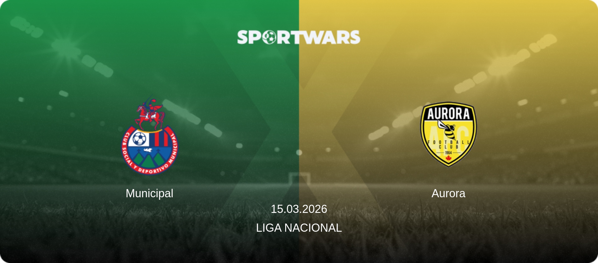 Municipal — Aurora, 15.03.2026 — Liga Nacional (match preview)