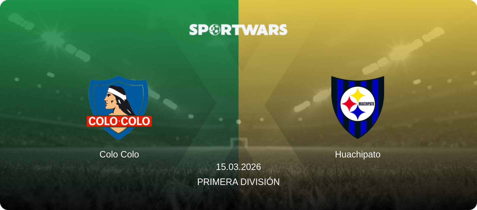 Colo Colo — Huachipato, 15.03.2026 — Primera División (match preview)