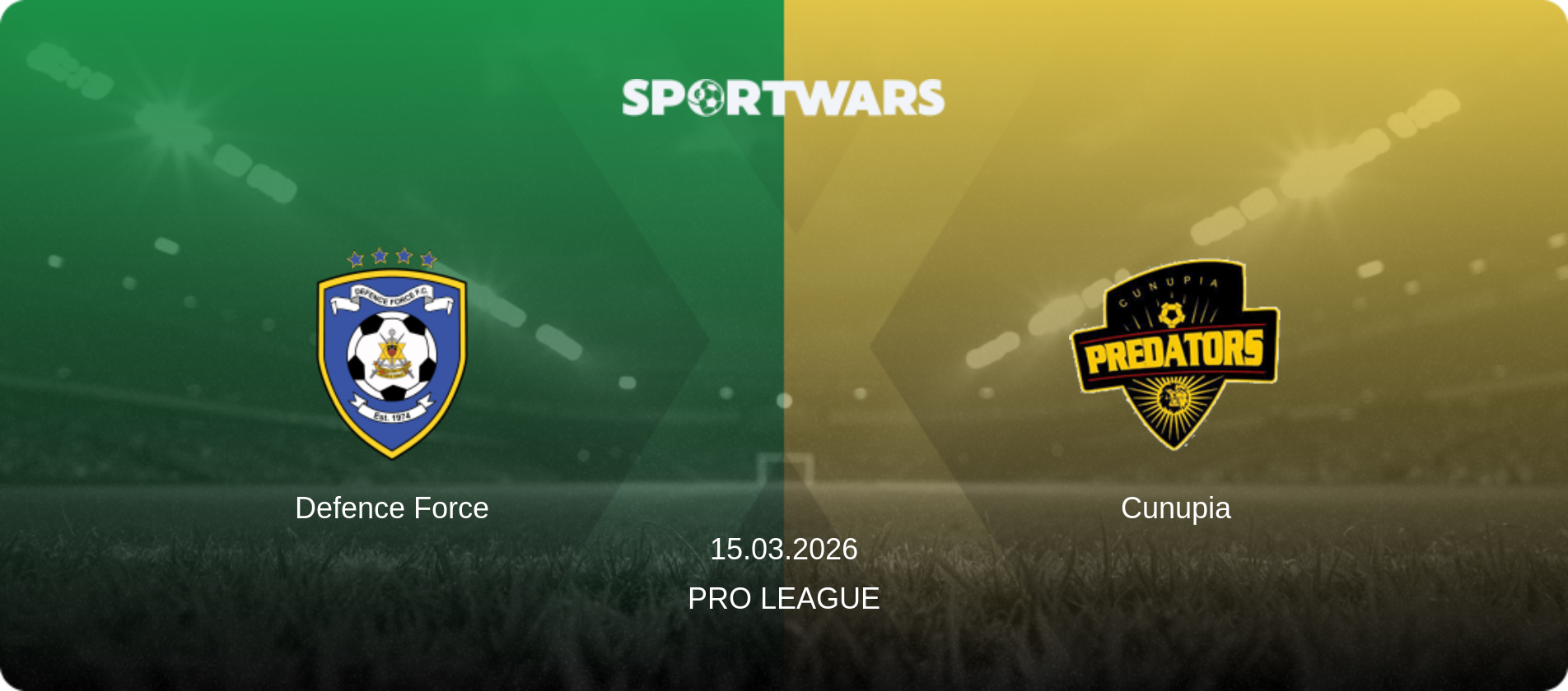 Defence Force — Cunupia, 15.03.2026 — Pro League (match preview)