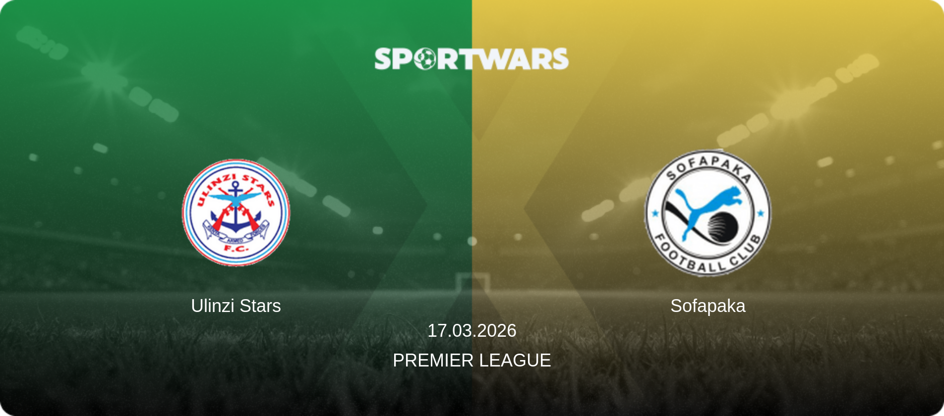 Ulinzi Stars — Sofapaka, 17.03.2026 — Premier League (match preview)