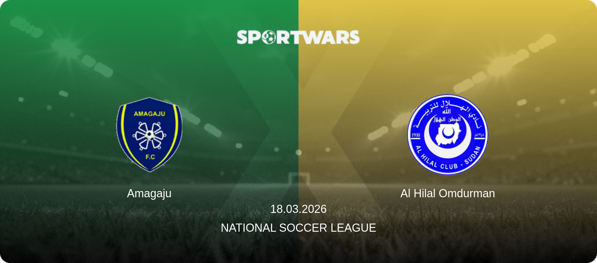 Amagaju — Al Hilal Omdurman, 18.03.2026 — National Soccer League (match preview)