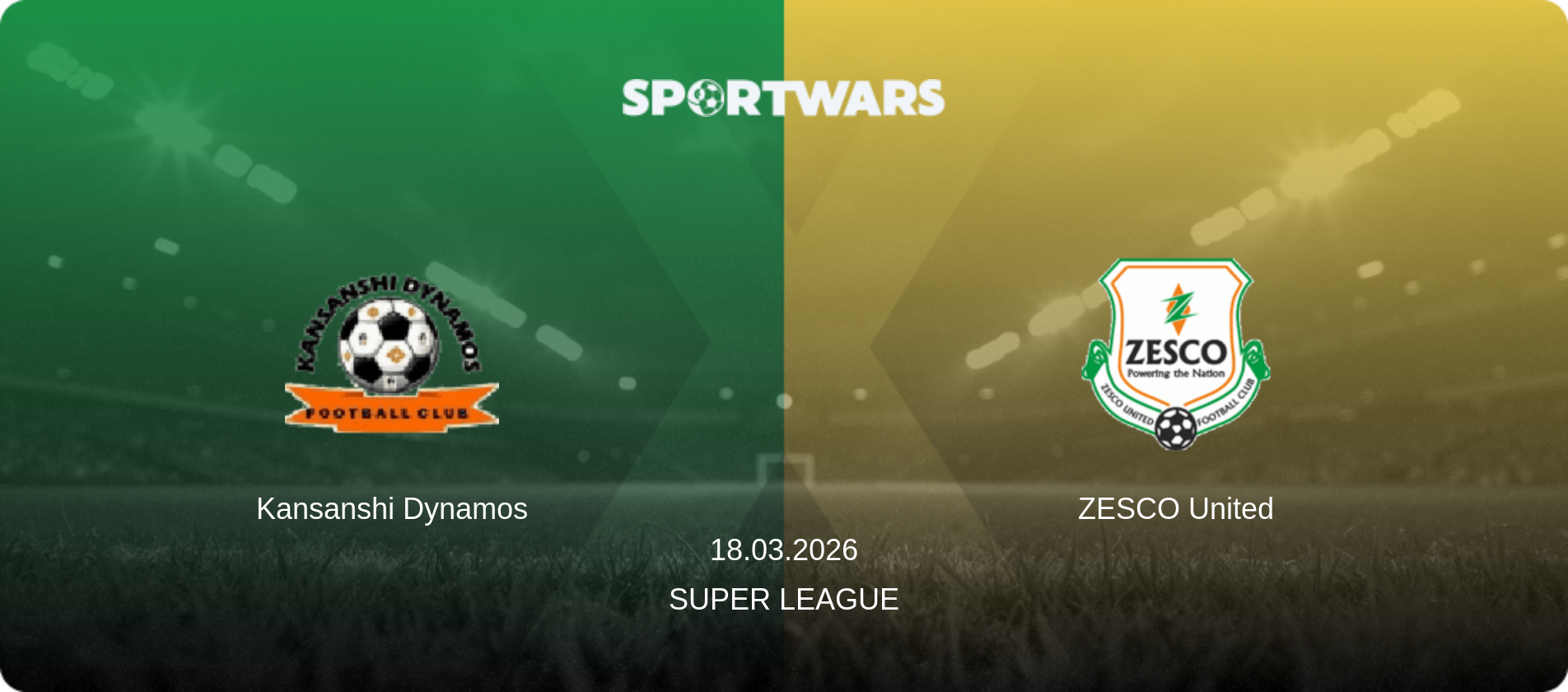 Kansanshi Dynamos — ZESCO United, 18.03.2026 — Super League (match preview)