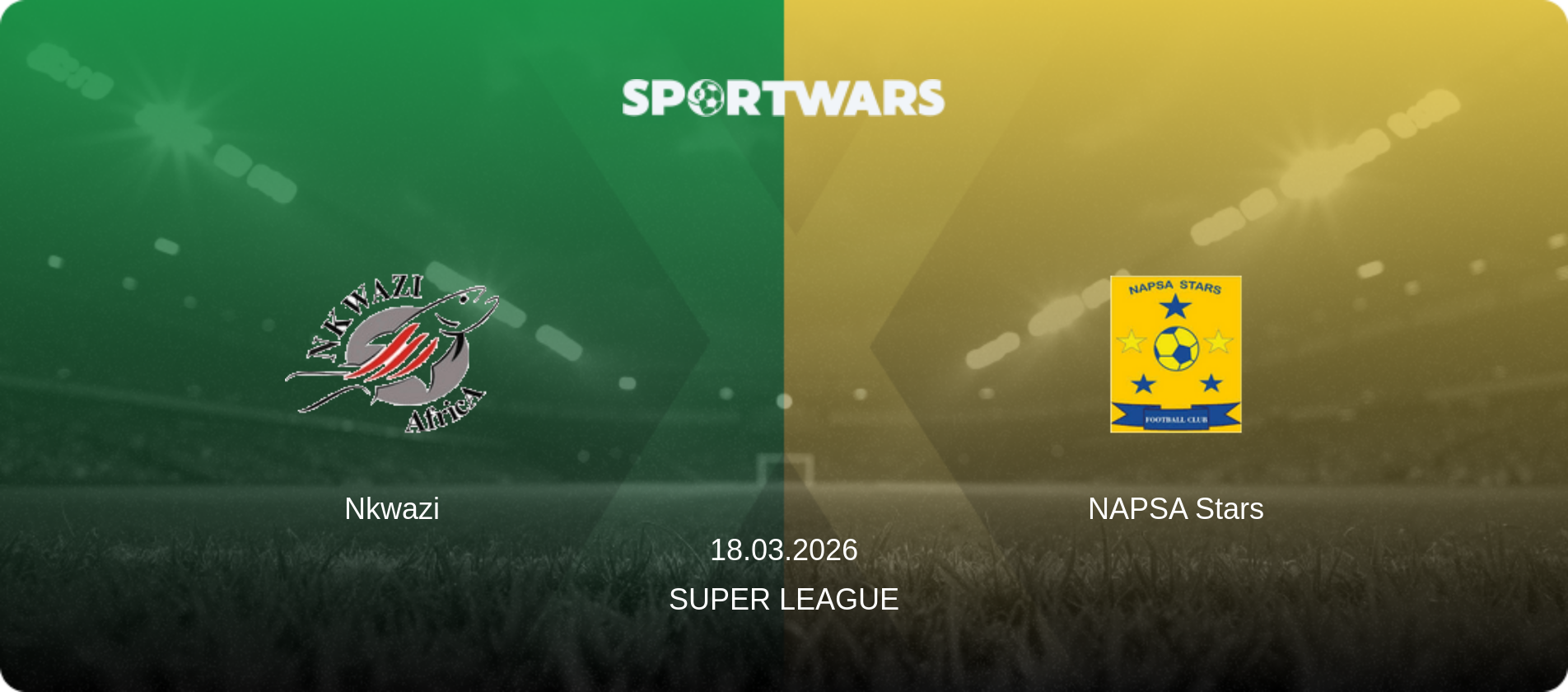 Nkwazi — NAPSA Stars, 18.03.2026 — Super League (match preview)