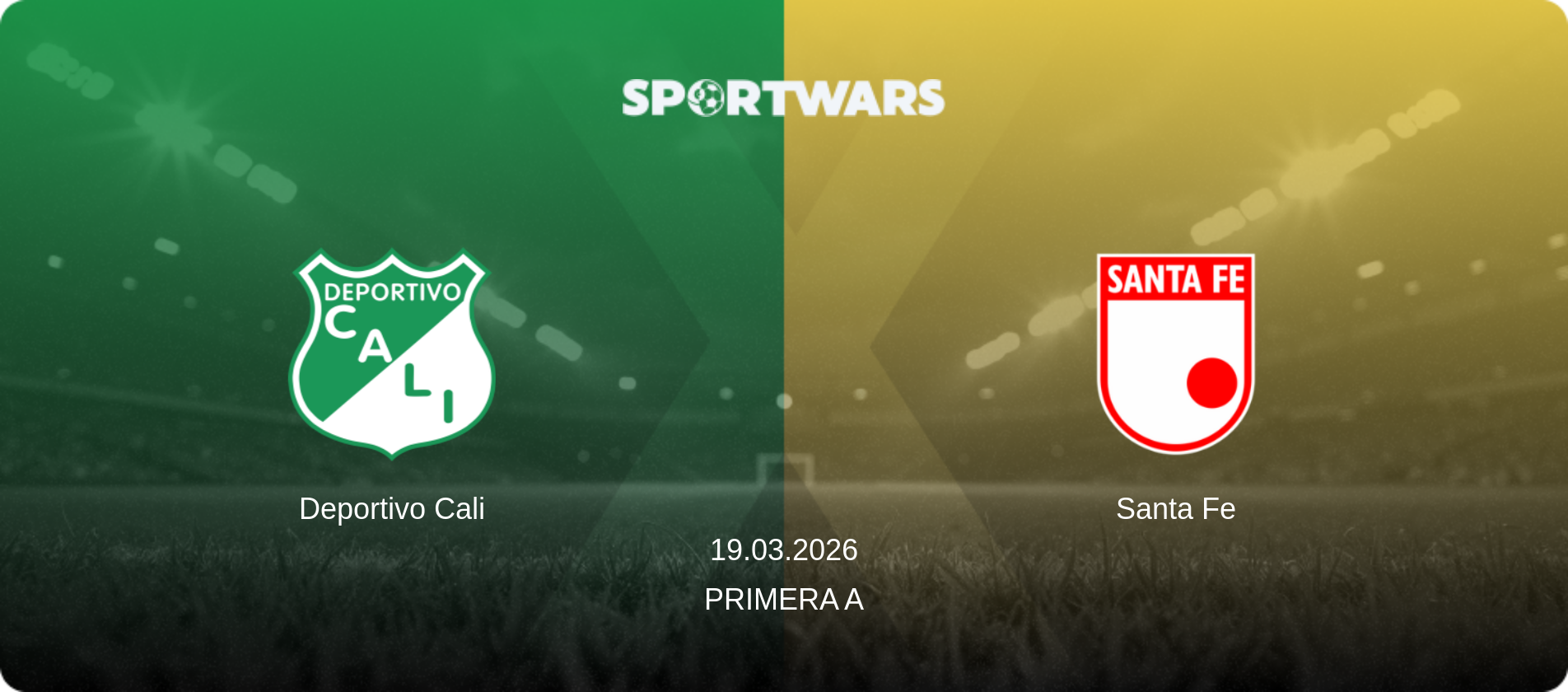 Deportivo Cali — Santa Fe, 19.03.2026 — Primera A (match preview)