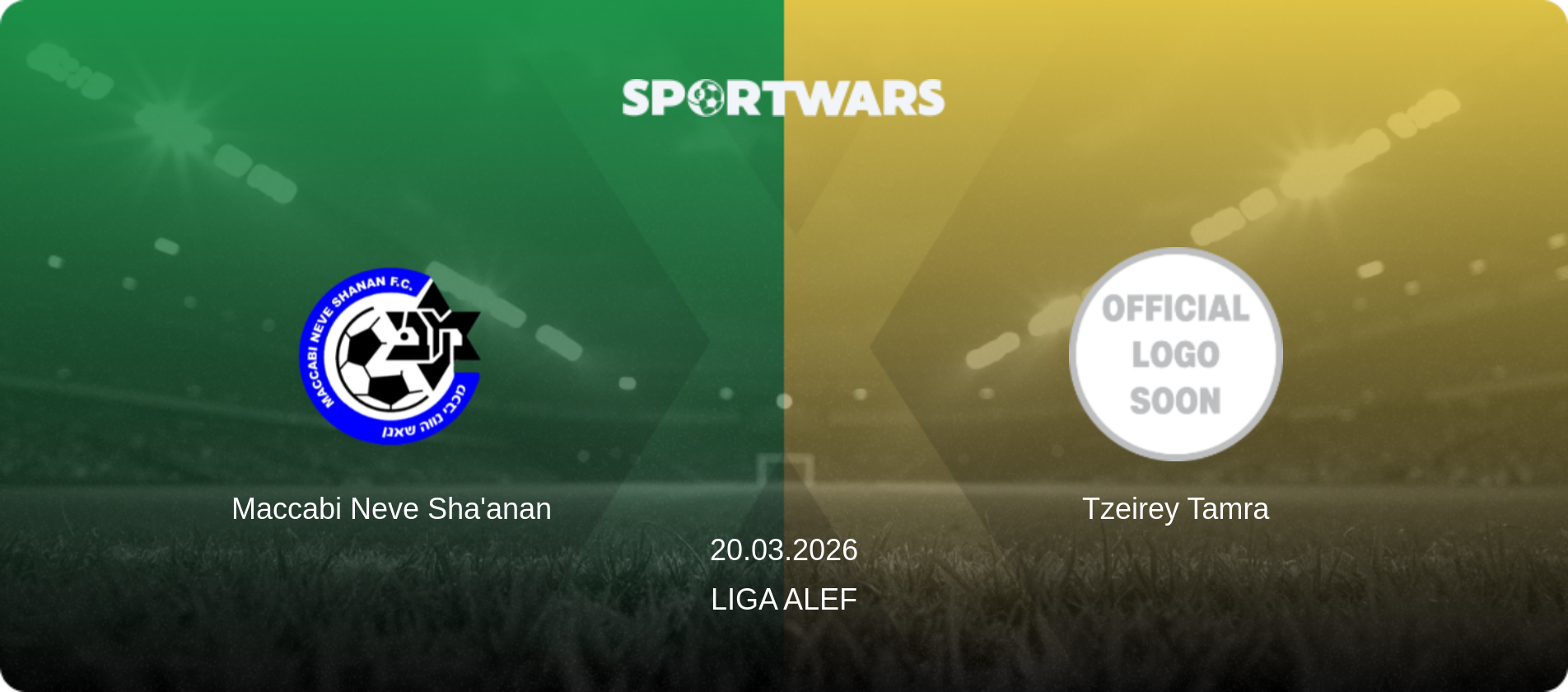 Maccabi Neve Sha'anan — Tzeirey Tamra, 20.03.2026 — Liga Alef (match preview)