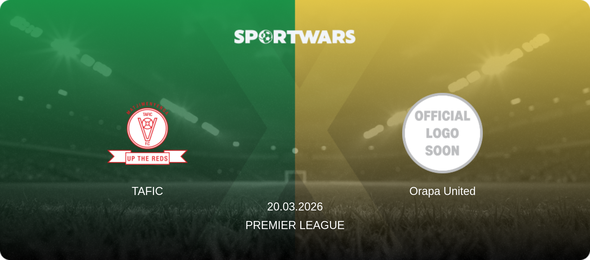 TAFIC — Orapa United, 20.03.2026 — Premier League (match preview)