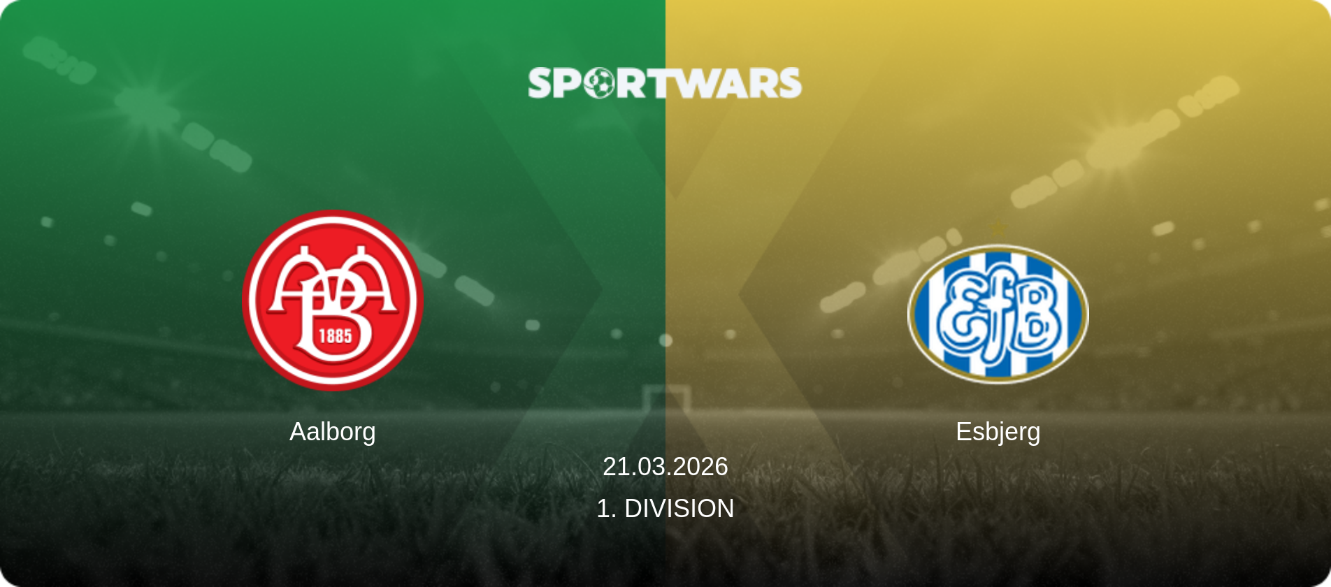 Aalborg — Esbjerg, 21.03.2026 — 1. Division (match preview)