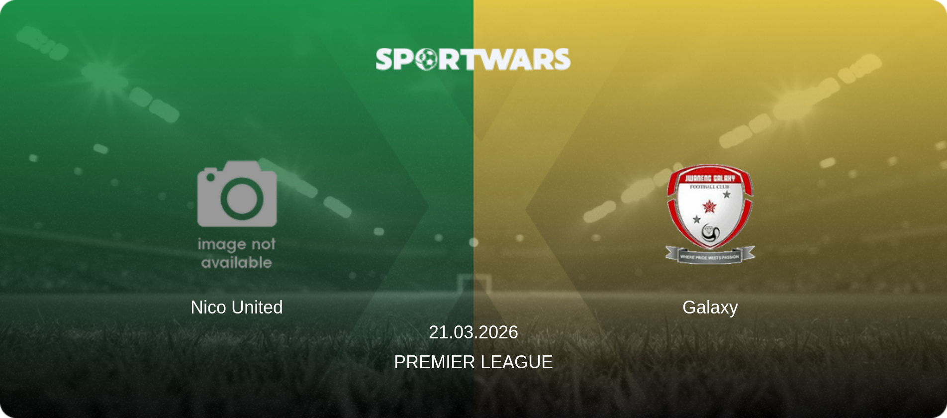 Nico United — Galaxy, 21.03.2026 — Premier League (match preview)