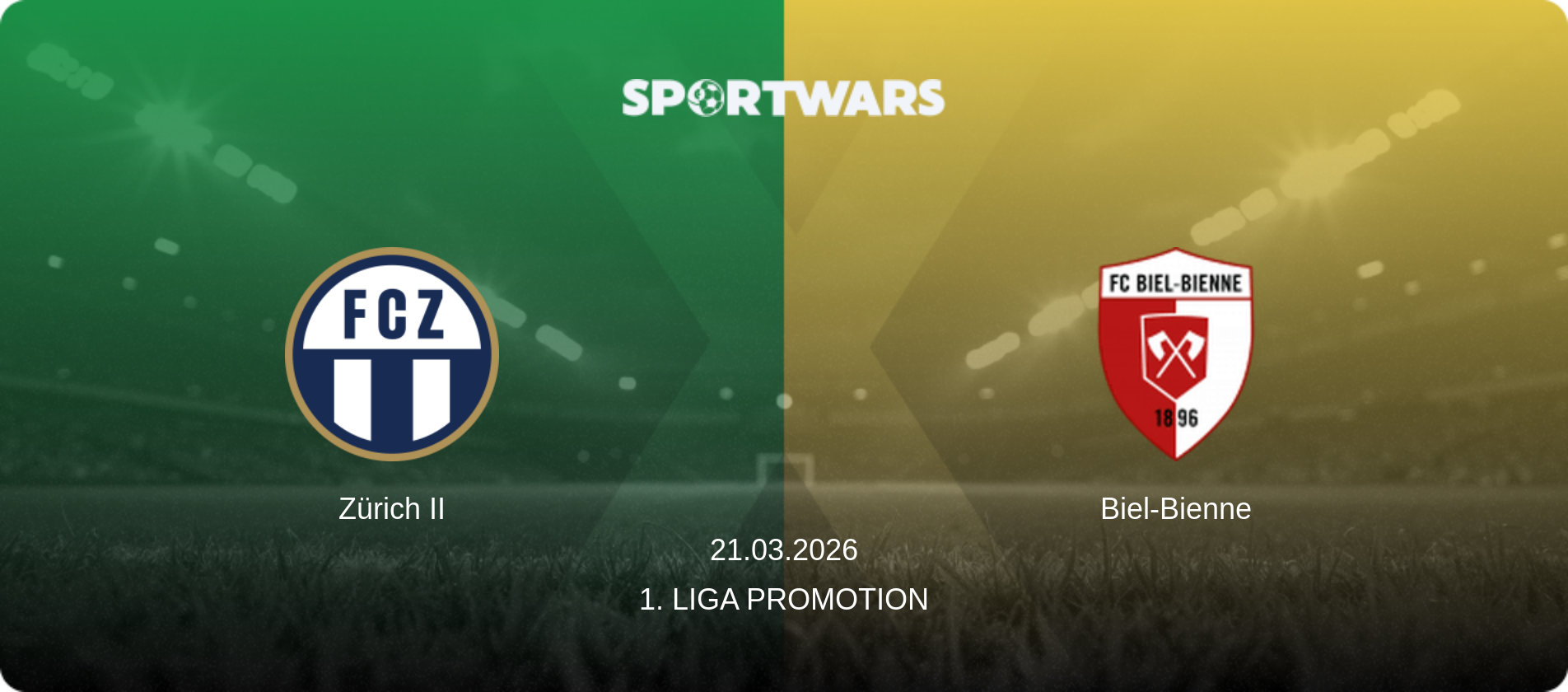 Zürich II — Biel-Bienne, 21.03.2026 — 1. Liga Promotion (match preview)