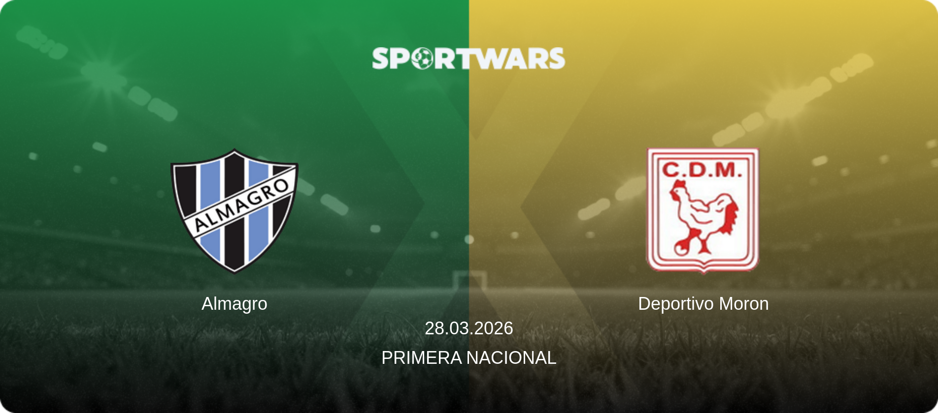 Almagro — Deportivo Moron, 28.03.2026 — Primera Nacional (match preview)