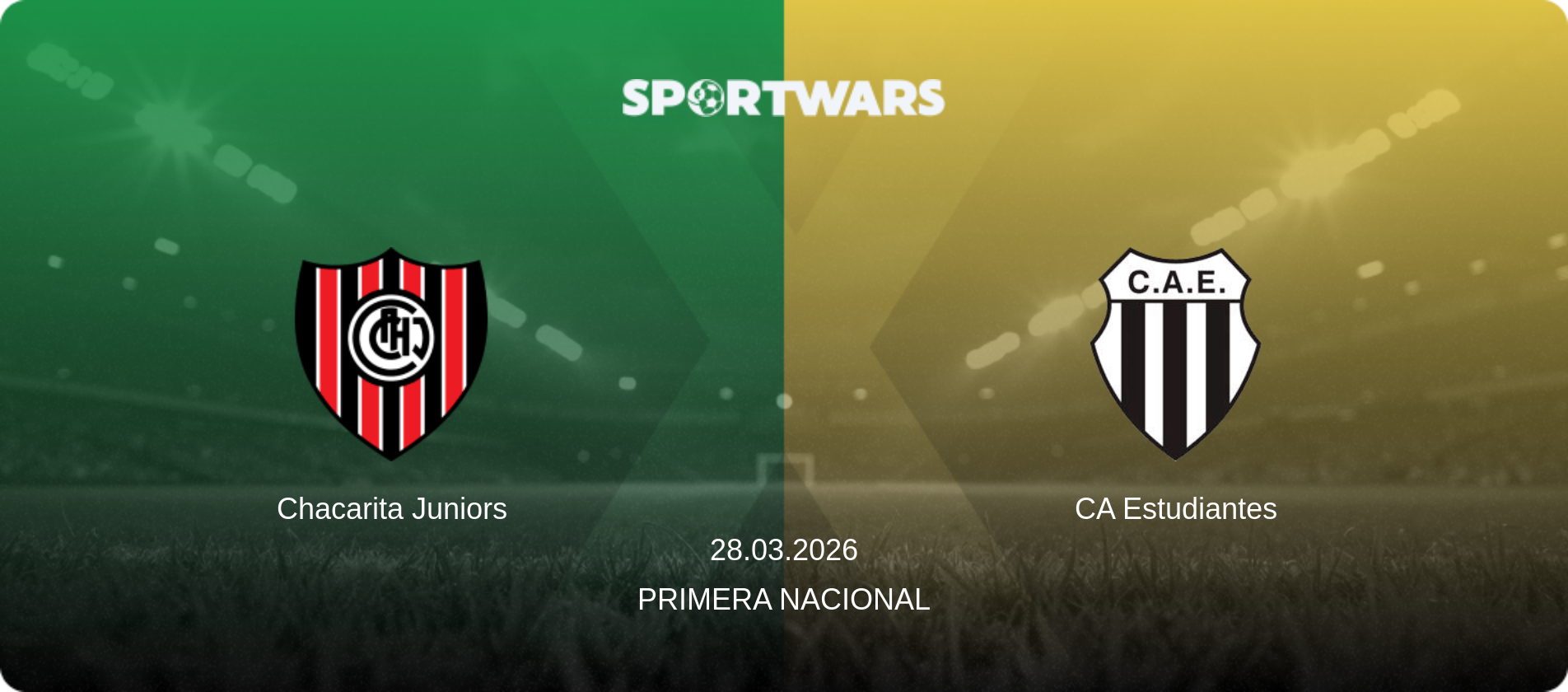 Chacarita Juniors — CA Estudiantes, 28.03.2026 — Primera Nacional (match preview)
