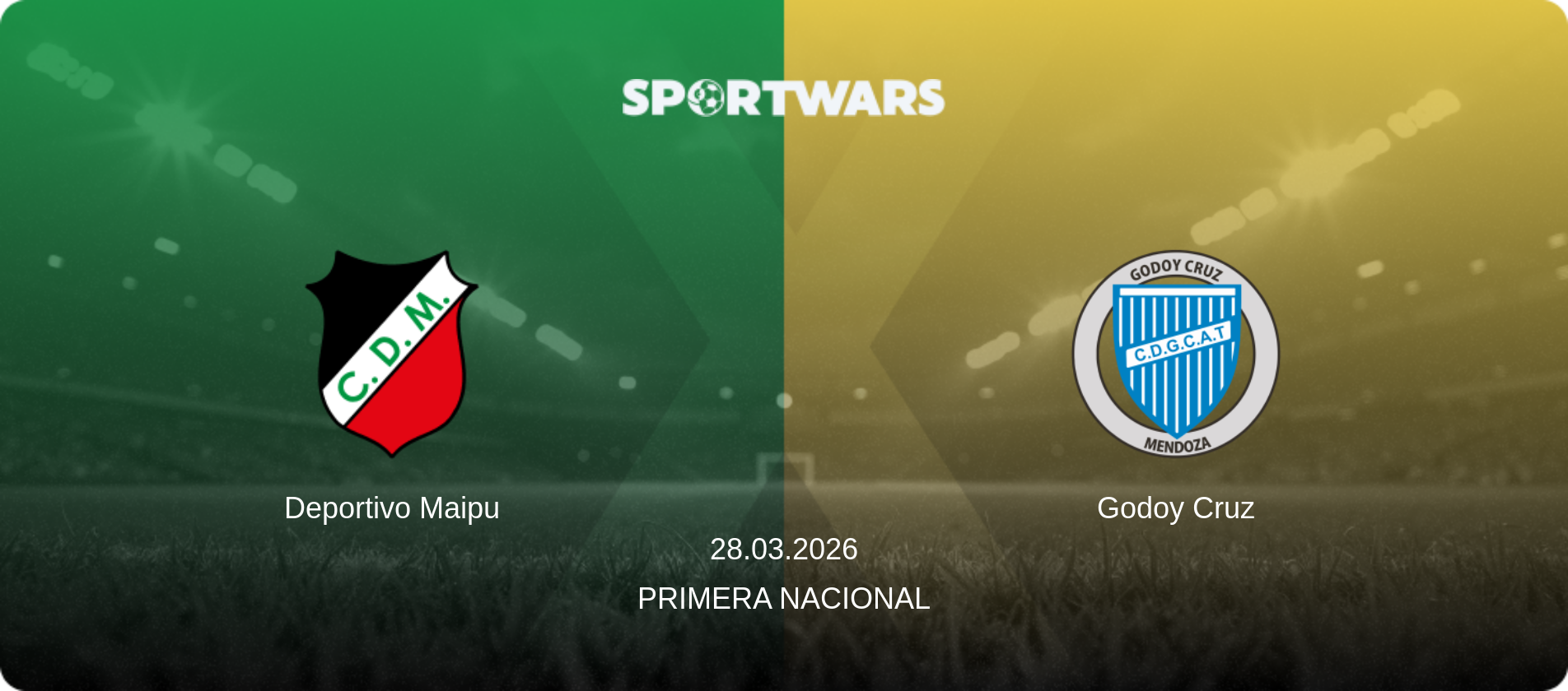 Deportivo Maipu — Godoy Cruz, 28.03.2026 — Primera Nacional (match preview)