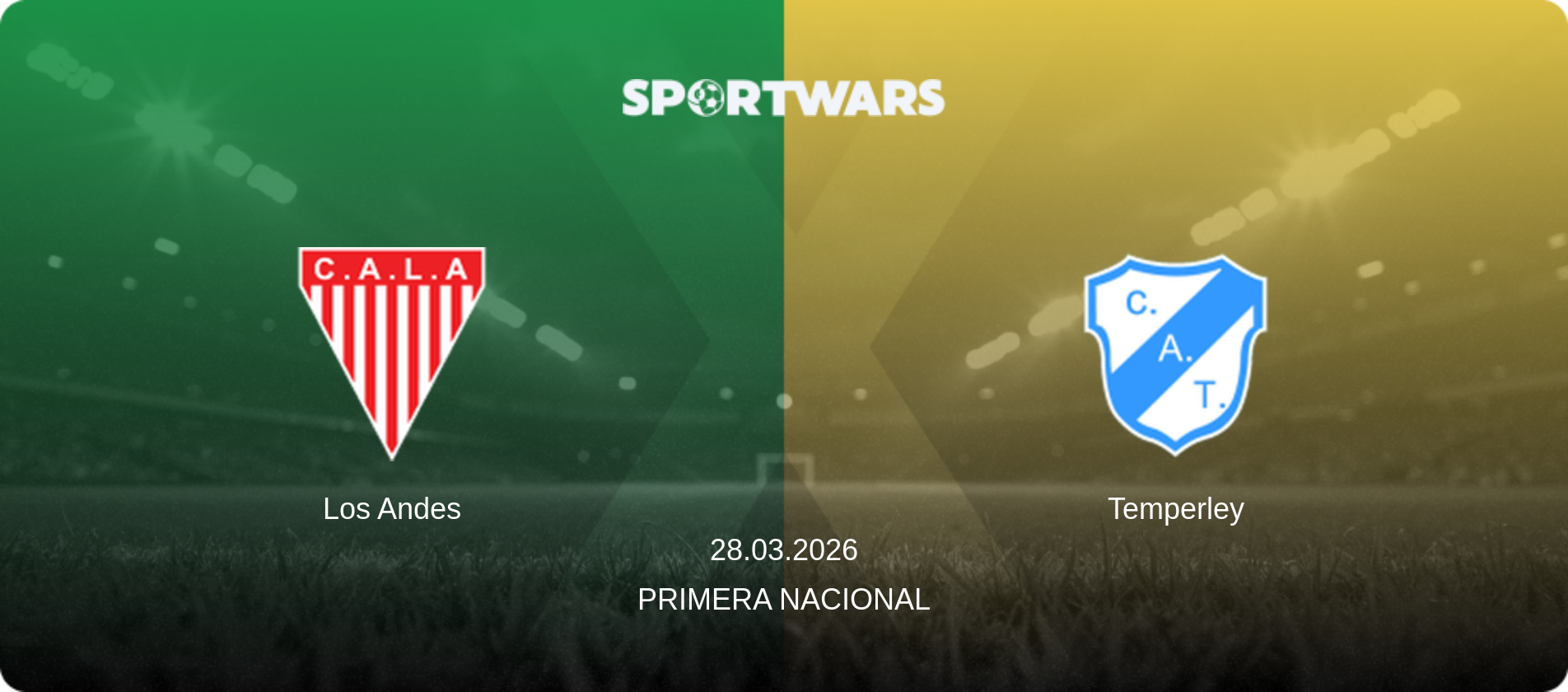 Los Andes — Temperley, 28.03.2026 — Primera Nacional (match preview)