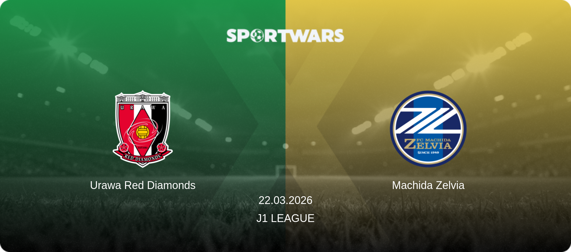 Urawa Red Diamonds — Machida Zelvia, 22.03.2026 — J1 League (match preview)