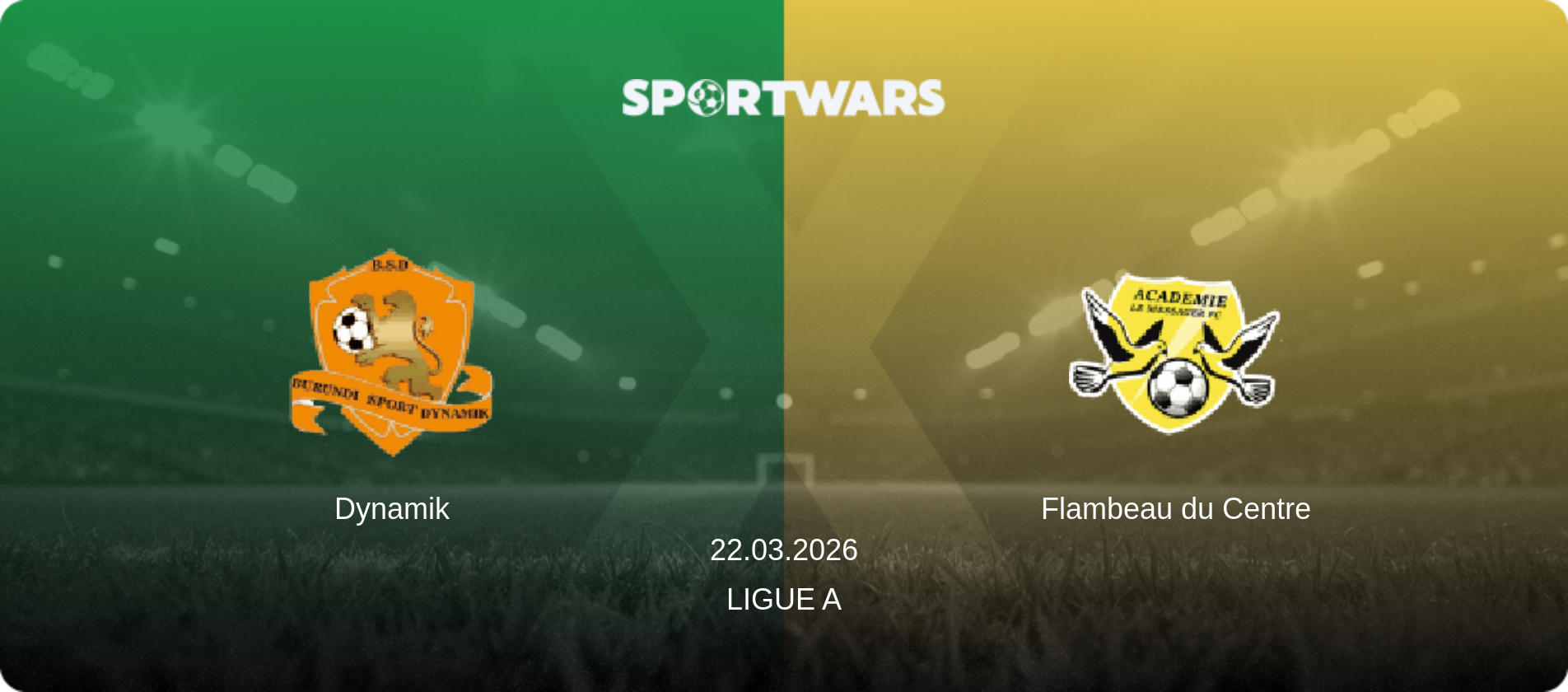 Dynamik — Flambeau du Centre, 22.03.2026 — Ligue A (match preview)