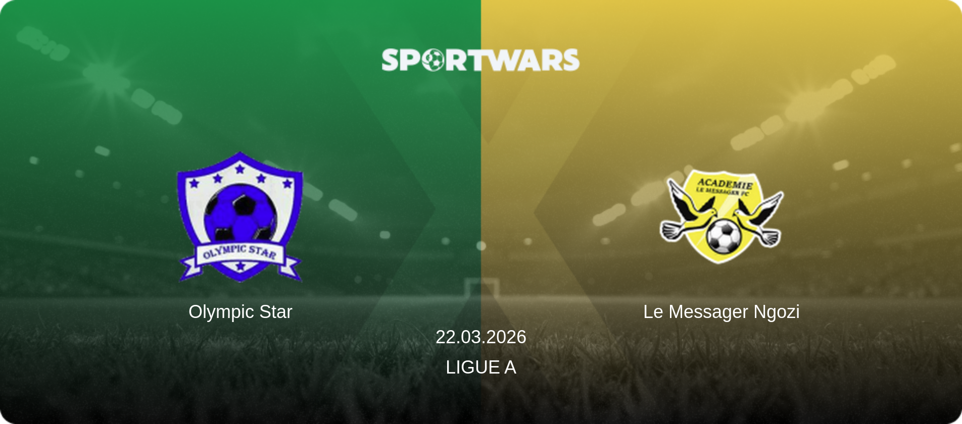 Olympic Star — Le Messager Ngozi, 22.03.2026 — Ligue A (match preview)