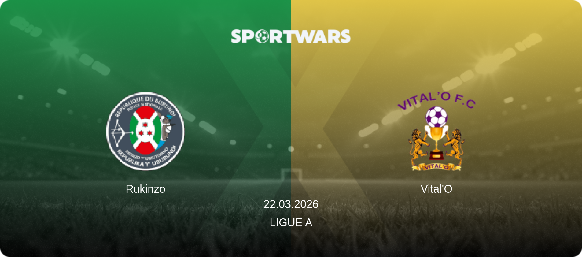 Rukinzo — Vital'O, 22.03.2026 — Ligue A (match preview)
