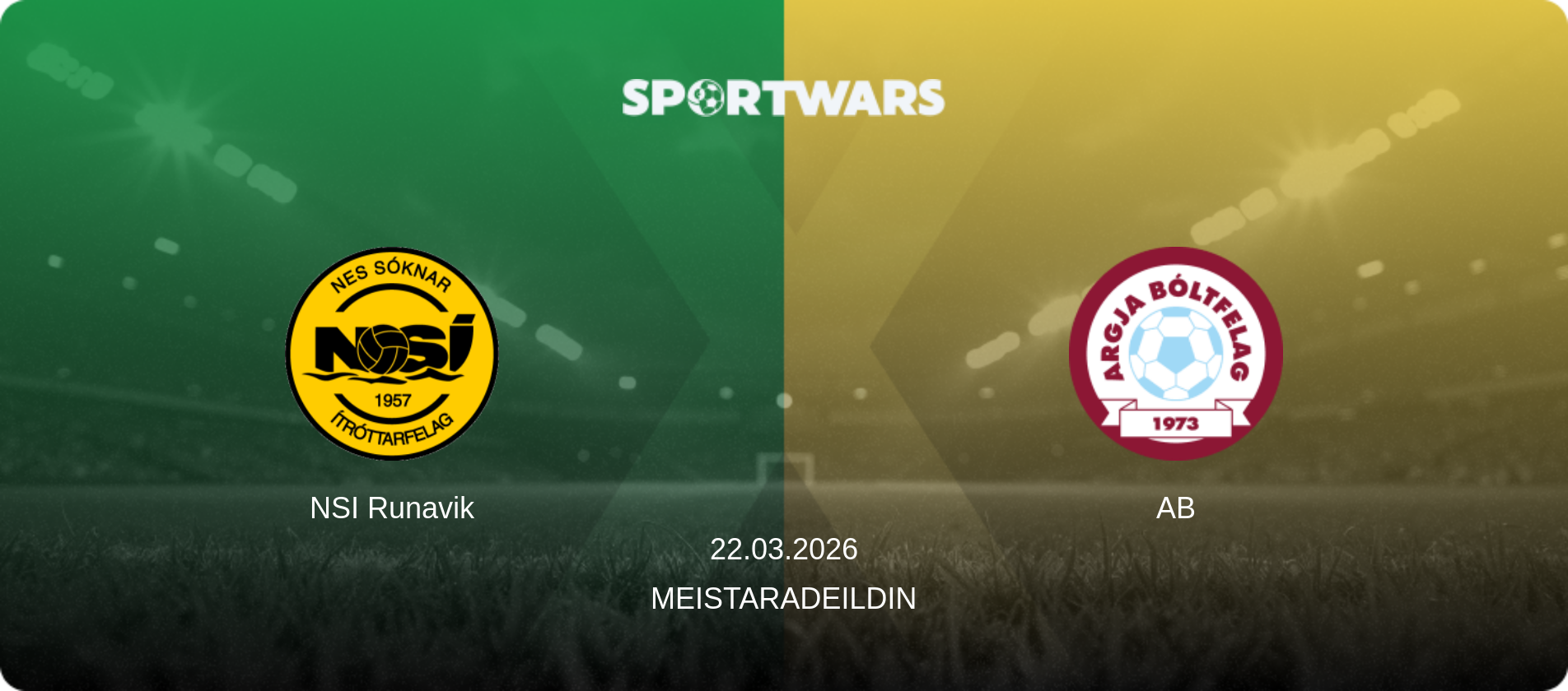 NSI Runavik — AB, 22.03.2026 — Meistaradeildin (match preview)
