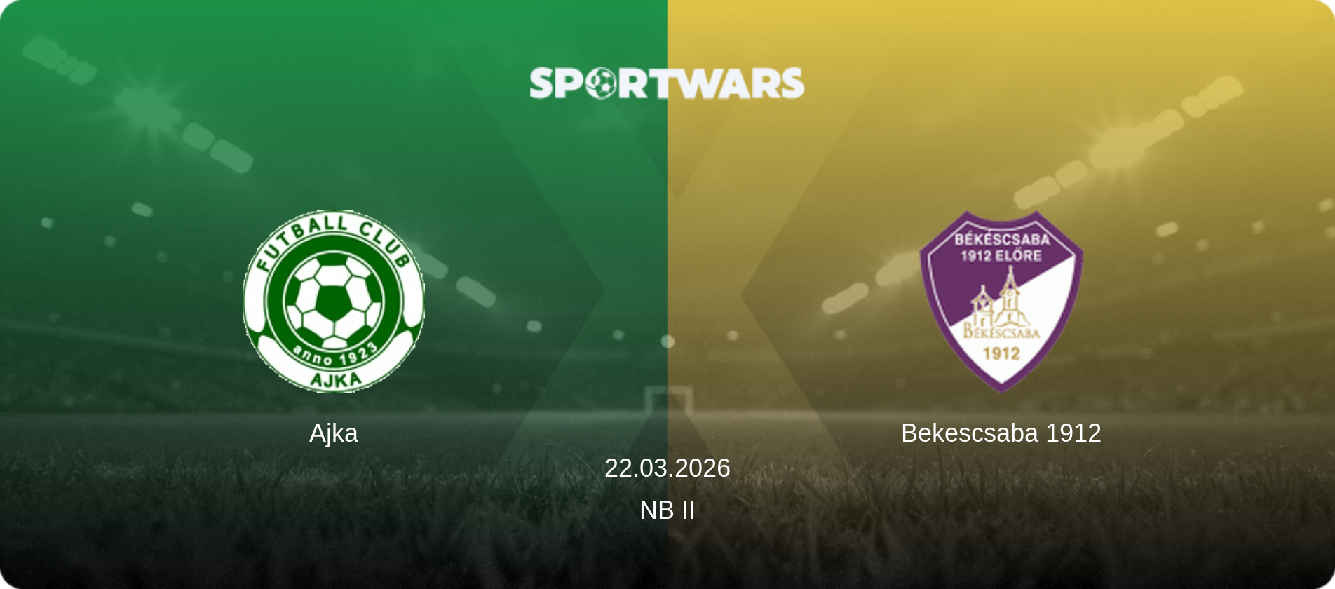Ajka — Bekescsaba 1912, 22.03.2026 — NB II (match preview)