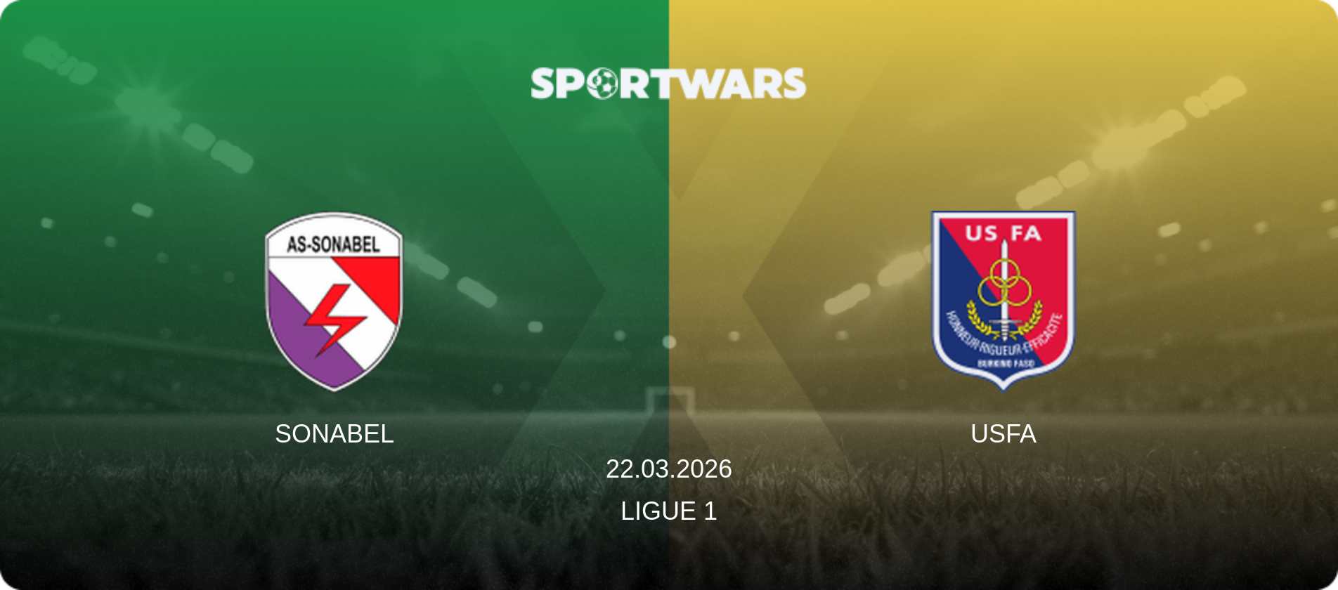 SONABEL — USFA, 22.03.2026 — Ligue 1 (match preview)