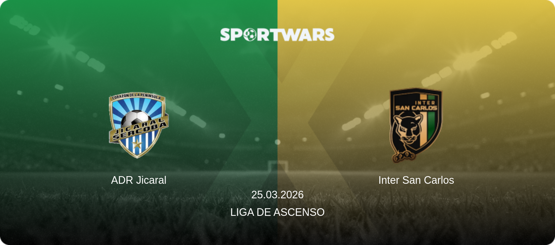 ADR Jicaral — Inter San Carlos, 25.03.2026 — Liga de Ascenso (match preview)