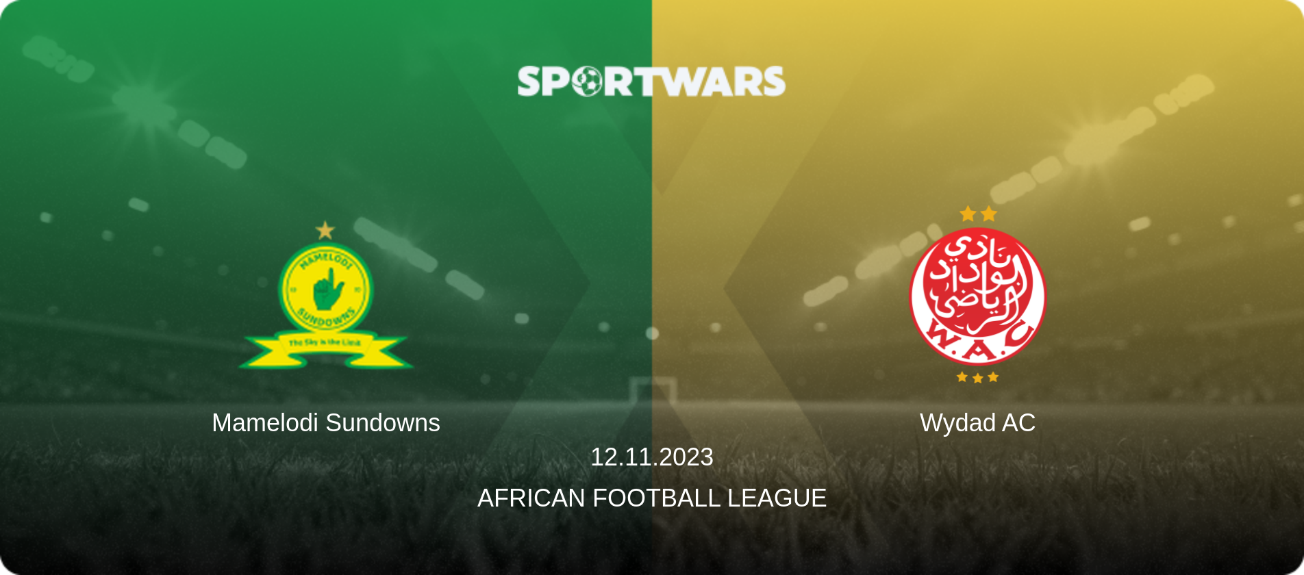 Mamelodi Sundowns — Wydad AC, 12.11.2023 — African Football League (match preview)