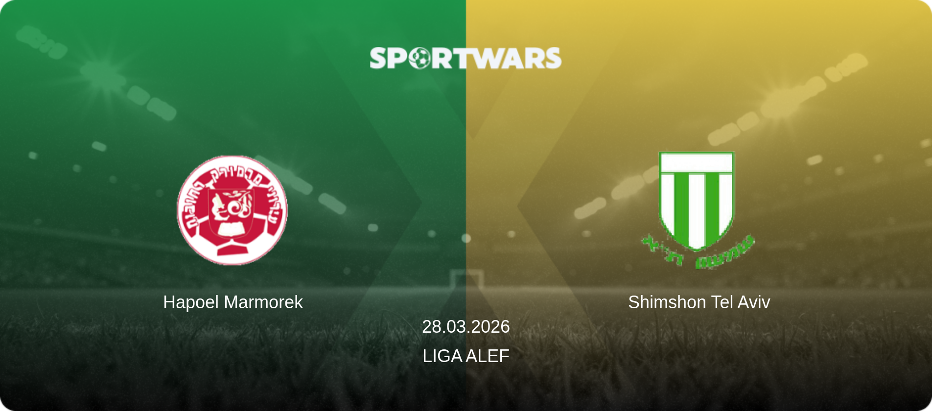 Hapoel Marmorek — Shimshon Tel Aviv, 28.03.2026 — Liga Alef (match preview)