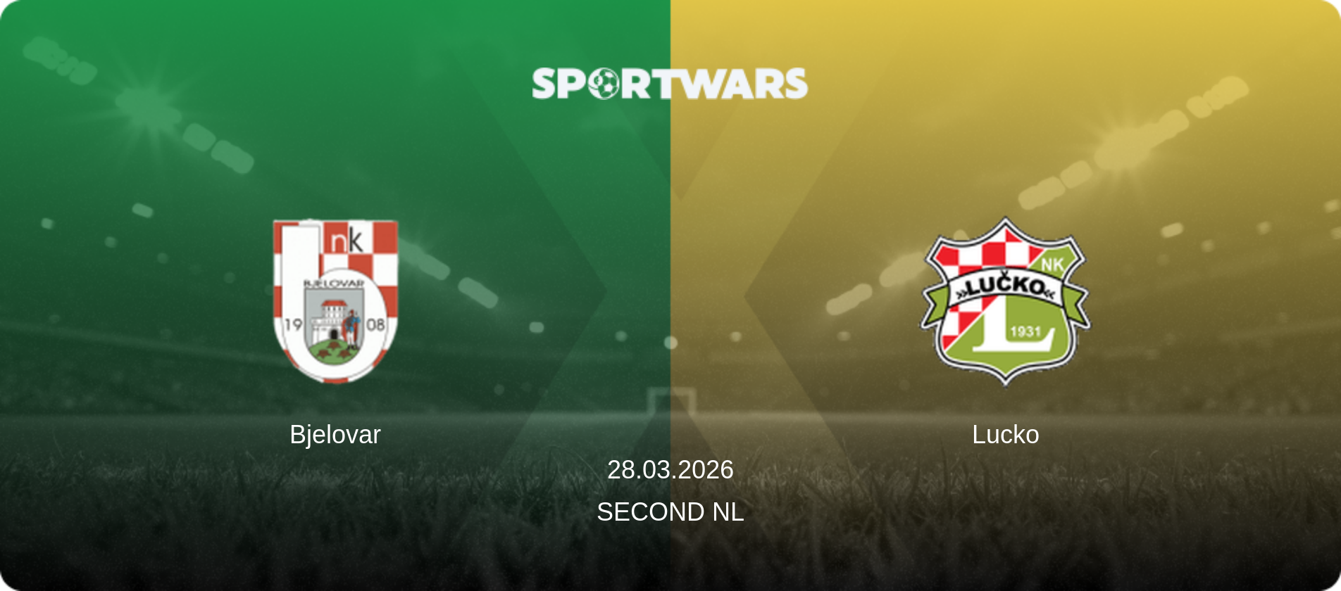Bjelovar — Lucko, 28.03.2026 — Second NL (match preview)
