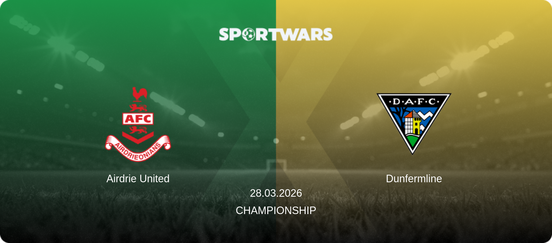 Airdrie United — Dunfermline, 28.03.2026 — Championship (match preview)