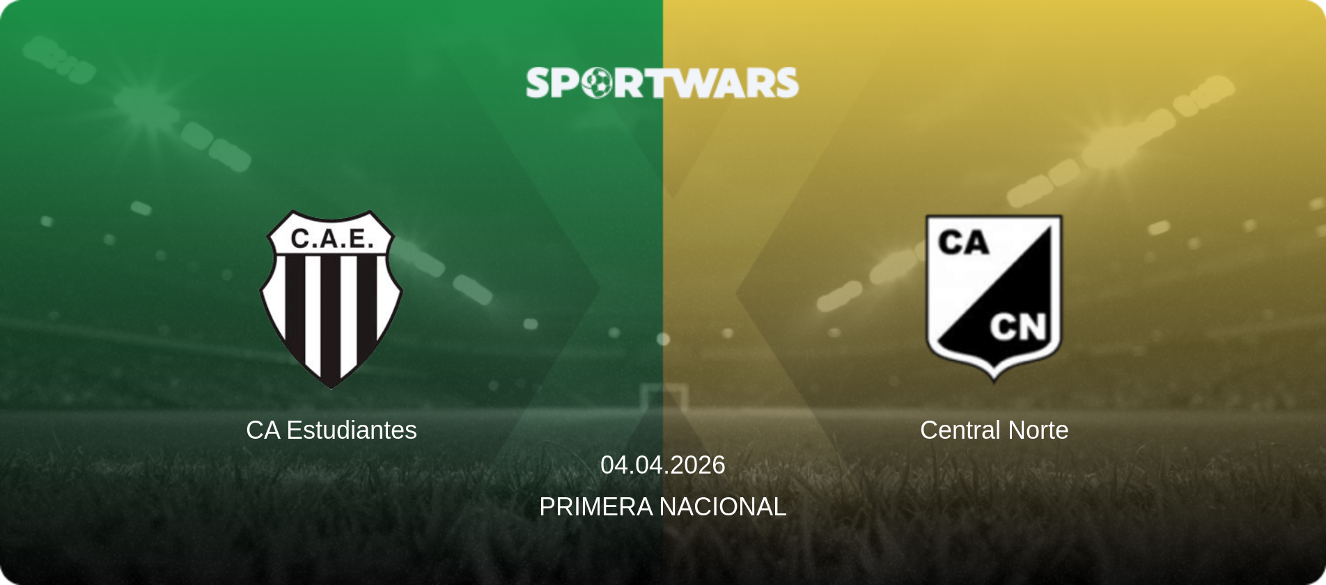 CA Estudiantes — Central Norte, 04.04.2026 — Primera Nacional (match preview)