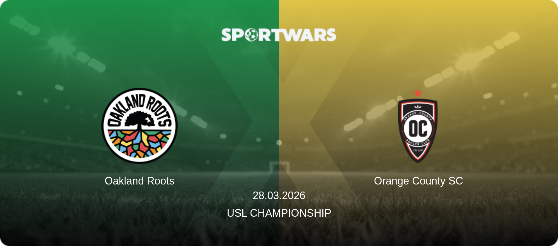 Oakland Roots — Orange County SC, 28.03.2026 — USL Championship (match preview)