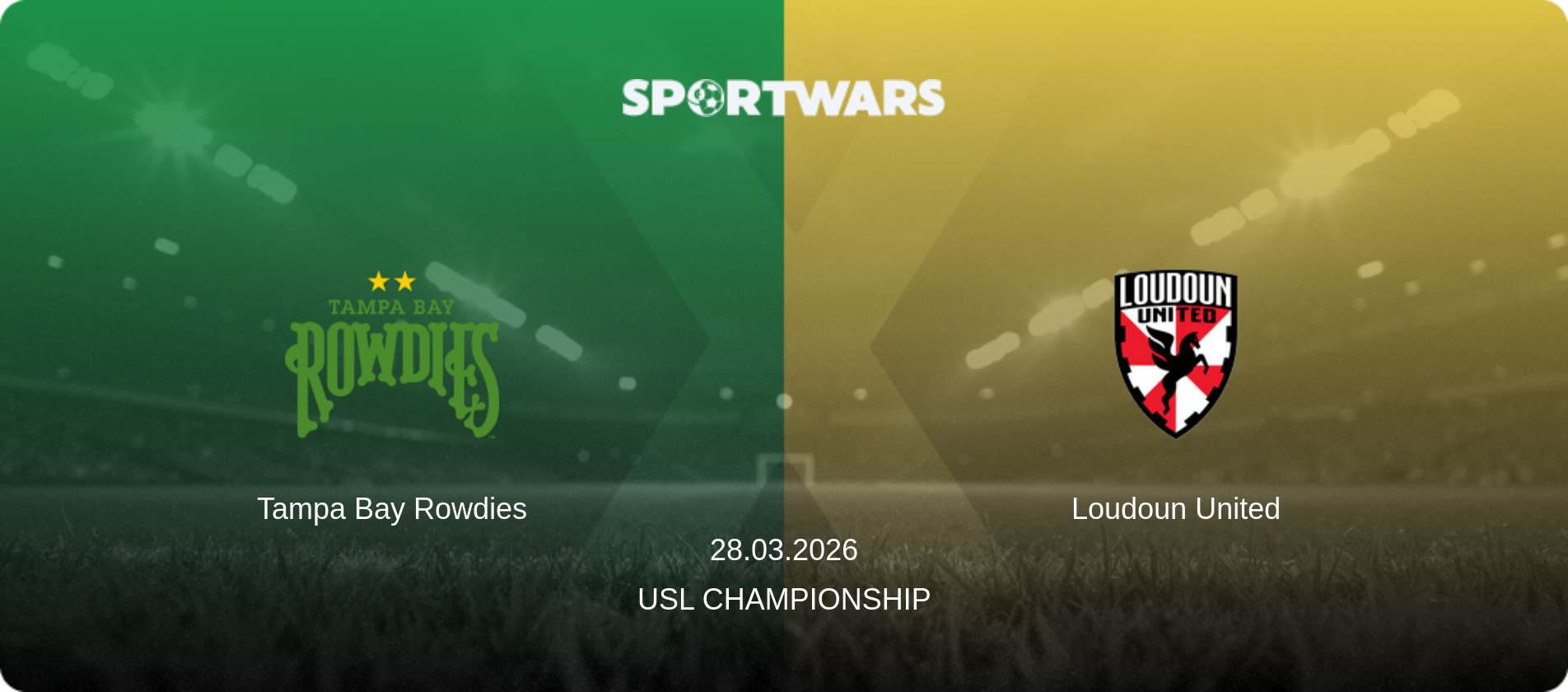 Tampa Bay Rowdies — Loudoun United, 28.03.2026 — USL Championship (match preview)